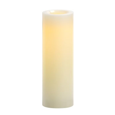 Red Barrel Studio Tall Unscented Flameless Candle Size: 10