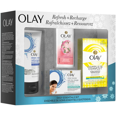 Olay Daily Essentials Refresh + Recharge Gift Set