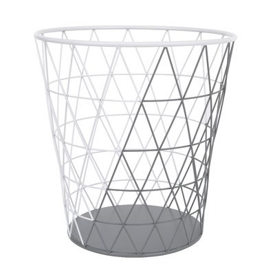 Petunia Pickle Bottom® Southwest Skies Wire Hamper in Grey/White
