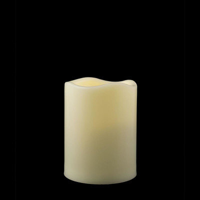 Pacific Accents Flameless Pillar Candle Size: 3.75
