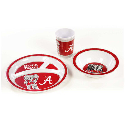 Neoplex NCAA 3 Piece Dish Set NCAA: Alabama