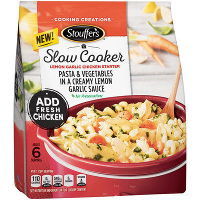 Stouffer's Slow Cooker Lemon Garlic Chicken Starter