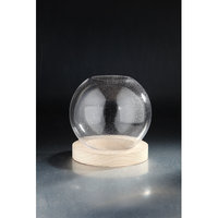 Diamond Star Glass Terrarium Accessory Container with Stand