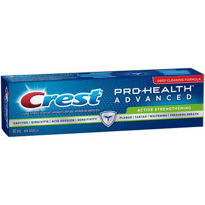 Crest® Pro Health™ Advanced Active Strengthening Toothpaste 90 mL Box