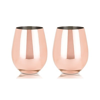 Viski Mercer Stemless 18 Oz. Wine Glasses