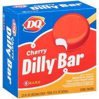 DQ® Cherry Dilly® Bar Ice Cream Bars 6-3.5 fl. oz. Box