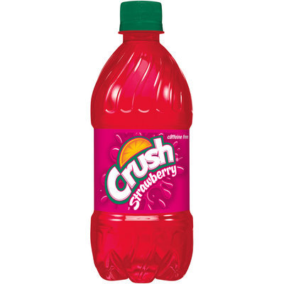 Crush Strawberry Soda 12 fl. oz. Bottle