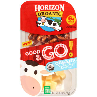 Horizon NEW! Good & Go! Cheddar & Pretzels