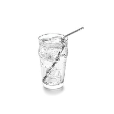 Outset 5 Piece Reusable Bent Drinking Straw Set