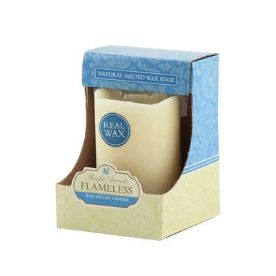 Three Posts Melted Wax Pillar Candle Size: 3