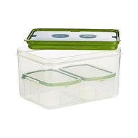 Fit And Fresh Fit & Fresh Mens Big Phil Lunch Bag Kit with Lunch on the Go (Brown)