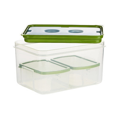 Fit And Fresh Fit & Fresh Mens Big Phil Lunch Bag Kit with Lunch on the Go (Brown)