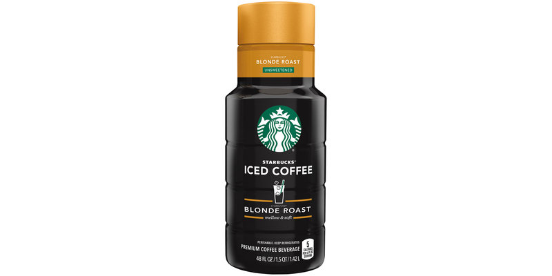 Starbucks® Unsweetened Blonde Roast Iced Coffee 48 fl. oz