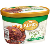 Kemps® Smooth & Creamy Dark Chocolate Almond Frozen Yogurt 1.5 qt. Tub