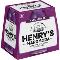 Henry’s Hard Soda™ Hard Grape Soda 12-12 fl. oz. Bottles