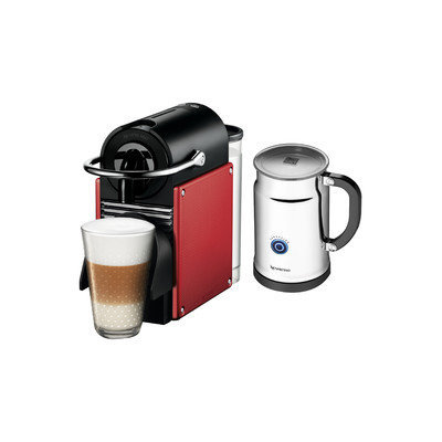 Nespresso Pixie Espresso Maker with Aerocinno & Milk Frother