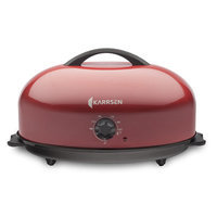 Karrsen Dome Roaster Oven Color: Red