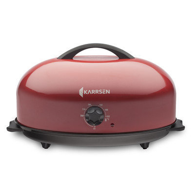 Karrsen Dome Roaster Oven Color: Red