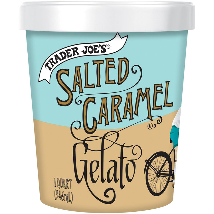TRADER JOE'S Salted Caramel Gelato 1 qt. Tub Reviews 2019