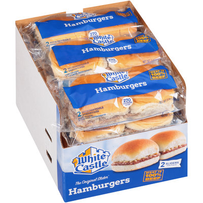 White Castle® Microwavable Cheeseburgers 9-3.16 oz. Packages