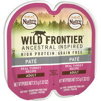 Nutro™ Wild Frontier™ Ancestral Inspired Pate Real Turkey Recipe Adult Cat Food 2-1.32 oz. Trays