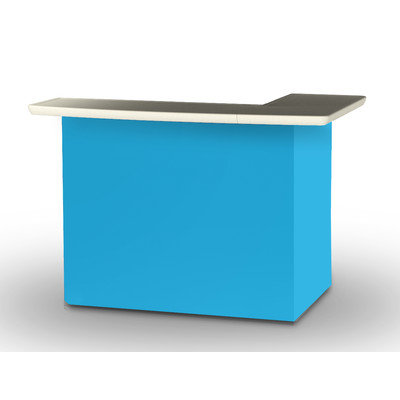 Best Of Times Llc Patio Bar and Tailgating Center with Drop-in Cooler and 3 Shelves - Water-Resistant and UV-Protected Polyester