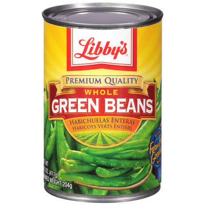 Libby's® Whole Green Beans 14.5 oz. Can