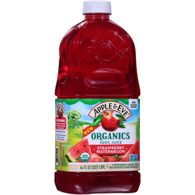 Apple & Eve® Organics Strawberry Watermelon 100% Juice 64 fl. oz. Bottle