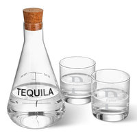 Latitude Run Weisser Personalized Tequila 3 Piece Beverage Serving Set