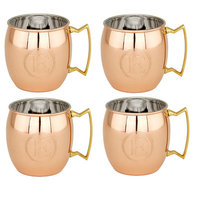 Old Dutch Copper Monogrammed 16 oz. Moscow Mule Mug Letter: E