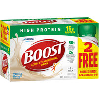 BOOST High Protein Vanilla Delight Complete Nutritional Drink 8-8 fl. oz. Bottles