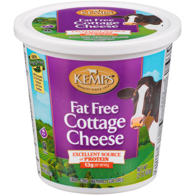 Kemps® Fat Free Cottage Cheese 22 oz. Plastic Tub