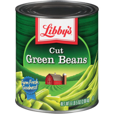 Libby's® Cut Green Beans 6.31 lb. Can