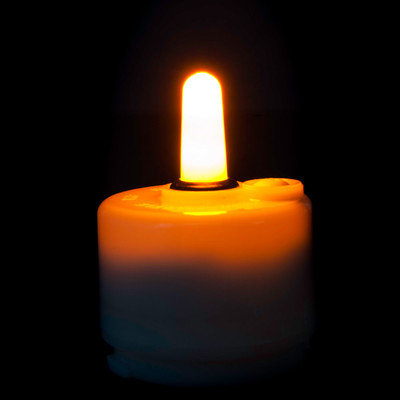 Theamazingflamelesscandle Performance Series Flameless Candle (Set of 6) Color: Yellow