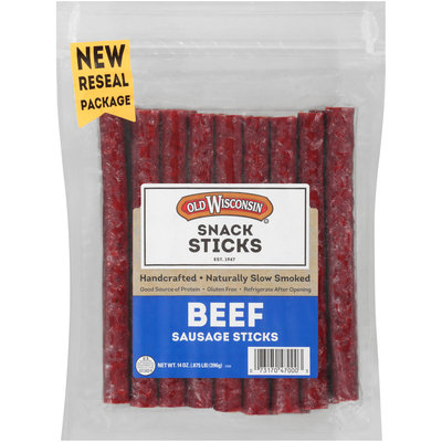 Old Wisconsin® Beef Sausage Snack Sticks 14 oz. Pack