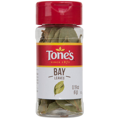 Tone's® Bay Leaves 0.19 oz. Bottle