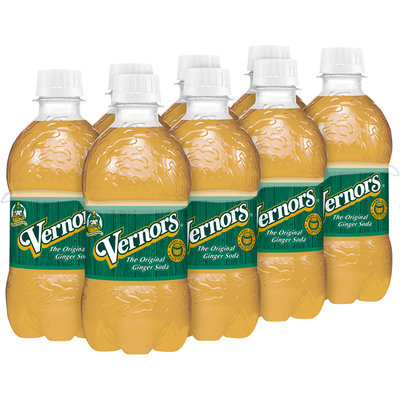 Vernors Ginger Soda, 12 Fl Oz Bottles, 8 Pack