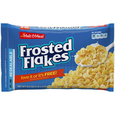 Malt-O-Meal® Frosted Flakes Cereal 19.2 oz. Zip-Pak®