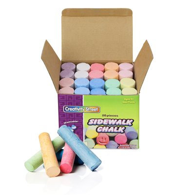 Chenille Kraft Sidewalk Chalk 20 Pieces
