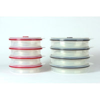 Rebrilliant 16 Piece Round Collapsible Food Storage Container Set