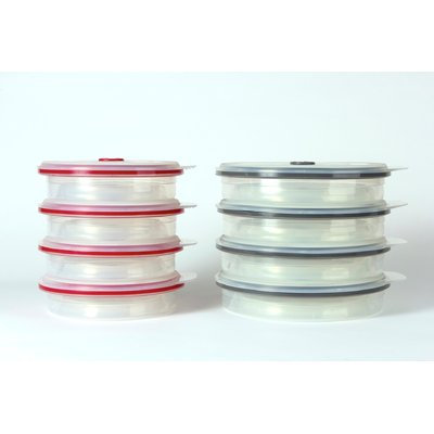Rebrilliant 16 Piece Round Collapsible Food Storage Container Set