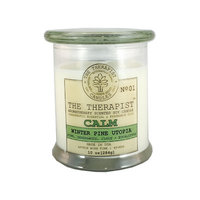 The Therapist Candles No. 01 Winter Pine Utopia Soy Scent Jar Candle
