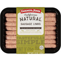 Farmer John® California Natural* Sausage Links 12 oz. Pack