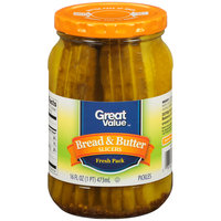 Great Value™ Bread & Butter Slicers 16 fl. oz. Jar
