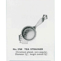 Tala Originals Retro Style Stainless Steel Tea Strainer / Infuser with Drip Tray