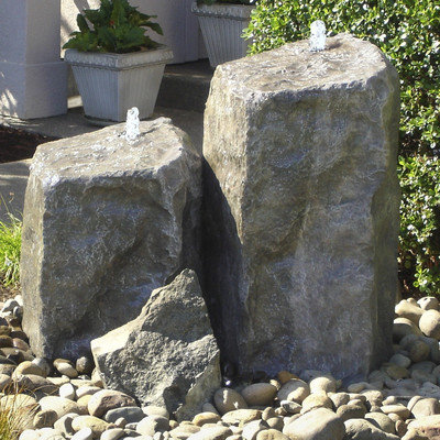 Liquidartfountains Rock Watershed Double Pondless Fountain Kit