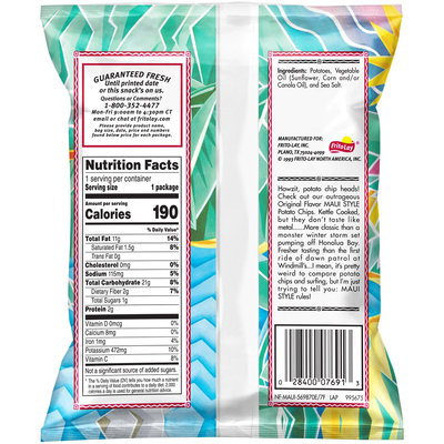 Maui Style Potato Chips 1.25 oz. Bag