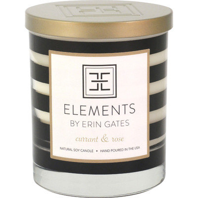 Elements By Erin Gates Erin Currant / Rose Jar Candle