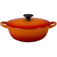 Le Creuset 1.5 -qt. Soup Pot Color: Flame