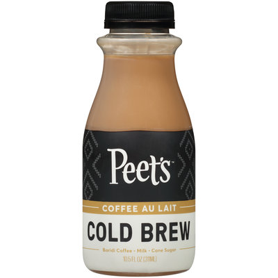 Peet's™ Coffee Au Lait Cold Brew Coffee 10.5 fl. oz. Bottle